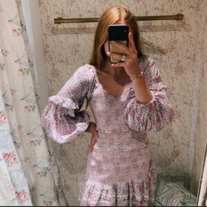 LoveShackFancy Ensley mini dress